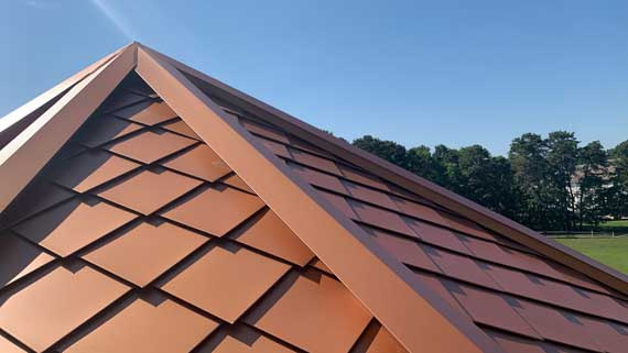 Diamond Shape Panel Metal Roofing