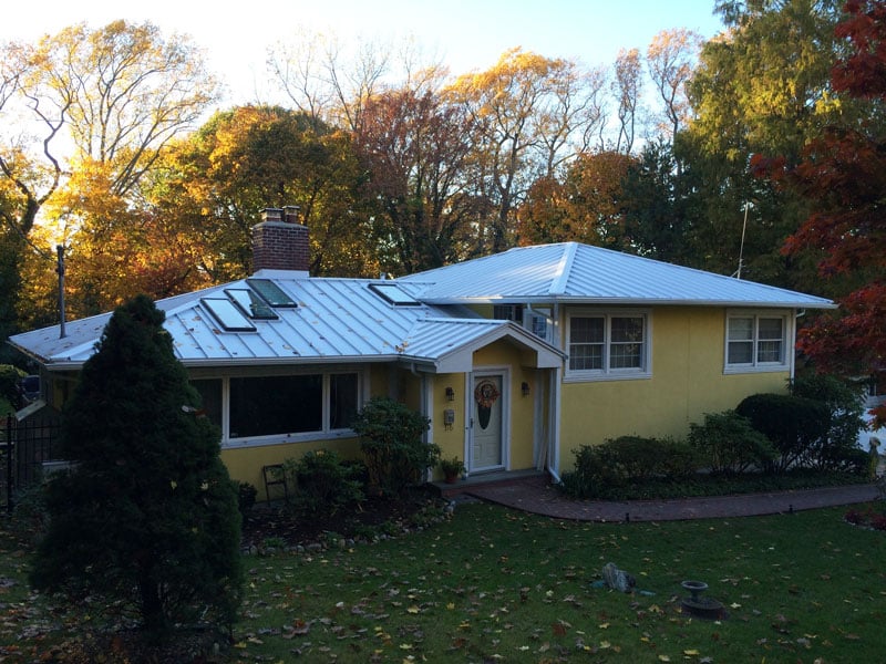 Split-Level Metal Roofing in New Jersey